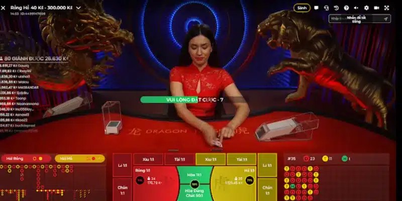 Game Rồng - Hổ luôn luôn “đắt khách” chơi