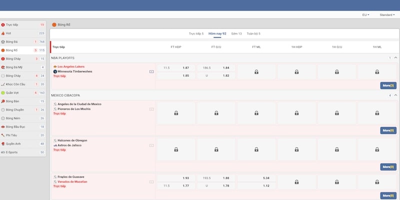 Các mùa giải bóng rổ nổi bật tại UG